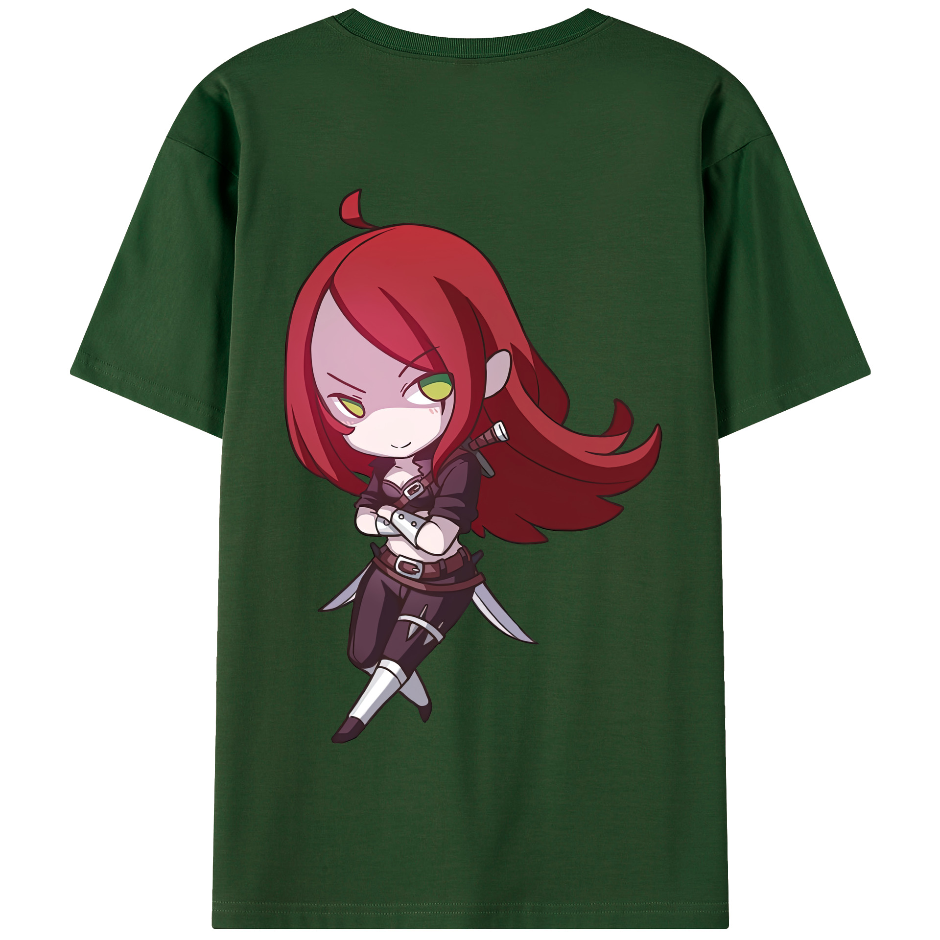 リーグ・オブ・レジェンド League of Legends LOL 綿100％半袖Tシャツ（背面プリント）